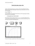 Cách thiết kế bộ điều khiển PID tối ưu, hiệu quả