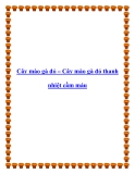 Cây mào gà đỏ – Cây mào gà đỏ thanh nhiệt cầm máu