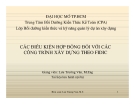 Các điều kiện hợp đồng FIDIC đối với công trình xây dựng: [Hướng dẫn chi tiết]