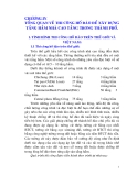 Thi công hố đào xây dựng tầng hầm nhà cao tầng trong thành phố: Tổng quan chương IV