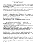 3 Đề thi học kỳ 1 môn Công Nghệ lớp 10