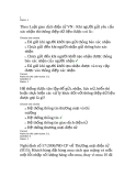 Thanh toán quốc tế: Quiz 6 - Bài tập và kinh nghiệm làm bài