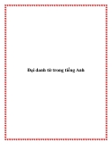 Đại danh từ trong tiếng Anh