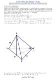 Phương pháp giải Hình học không gian bằng Vector hiệu quả nhất