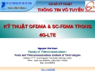 Kỹ thuật OFDMA, SC-FDMA trong 4G-LTE: Tổng quan và ứng dụng