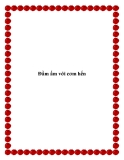 Đầm ấm với cơm hến