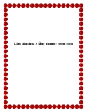 Làm sữa chua 3 tầng nhanh - ngon - đẹp