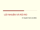 Chương 4: Lợi nhuận và rủi ro