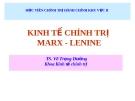 Kinh Tế Chính Trị Marx-Lenin: Tổng Quan, Nghiên Cứu và Phân Tích