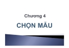 Phương Pháp Chọn Mẫu Nghiên Cứu Kinh Doanh - Chương 4