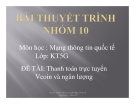 Thanh toán trực tuyến Vcoin và Ngân Lượng: Tiểu luận chi tiết