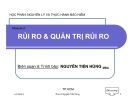 Nguyên lý và thực hành bảo hiểm: Rủi ro & Quản trị rủi ro - Module 2 (Nguyễn Tiến Hùng)