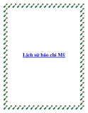 Lịch sử báo chí Mỹ