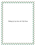Những kỷ lục báo chí Việt Nam