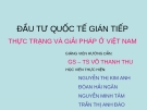 Đầu tư gián tiếp ở Việt Nam: Thực trạng và giải pháp