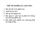 Thiết kế nghiên cứu định tính chuẩn nhất