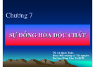 Độc chất học môi trường: Chương 7 (TS. Lê Quốc Tuấn)