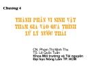 Bài giảng Vi sinh vật môi trường (TS. Lê Quốc Tuấn) - Chương 4