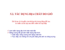 Tác dụng địa chất do gió: Chương 5.2