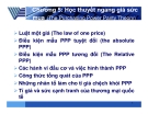 Chương 5: Học thuyết ngang giá sức mua