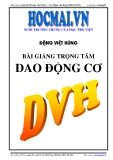 Bài giảng Dao Động Cơ Đặng Việt Hùng: Tài liệu hay nhất