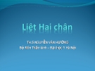 Bài giảng bộ môn thần kinh (Ths.Bs Nguyễn Văn Hướng) - Liệt hai chân
