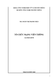 Giáo trình Tổ chức mạng viễn thông chuẩn nhất của Th.S. Đoàn Thị Thanh Thảo