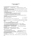 Đề thi thử Sinh học tốt nghiệp THPT 2013: Đề số 20