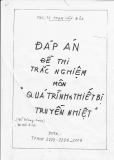 Ngân hàng câu hỏi trắc nghiệm Quá trình thiết bị truyền nhiệt (Phạm Văn Bôn) kèm đáp án