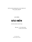 Giáo trình Bảo hiểm - ĐH Kinh doanh và Công nghệ Hà Nội [Mới nhất]