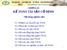 Kế toán tài sản cố định: Bài giảng Kế toán doanh nghiệp (Nguyễn Thị Nga) - Chương 3