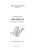 Giáo trình thực hành hóa hữu cơ CĐ Công nghiệp 4: [Hướng dẫn/ Tài liệu]