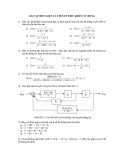 Bài tập điều khiển tự động: Lý thuyết và điều kiện (chuẩn nhất)