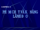 Nghệ thuật lãnh đạo: Bài giảng chương 4 về phẩm chất và kỹ năng lãnh đạo (PGS.TS. Nguyễn Minh Tuấn)
