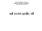 Bài giảng Kế toán quốc tế Bùi Văn Vịnh [PDF]