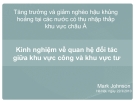 Tăng trưởng và giảm nghèo hậu khủng hoảng tại các nước thu nhập thấp khu vực châu Á - Nghiên cứu của Mark Johnson