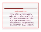 Bài giảng Lịch sử tư tưởng triết học trước Mác: Tổng hợp kiến thức