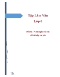 Cảm nghĩ về loài cây em yêu trong bài Tập Làm Văn lớp 6: Hướng dẫn chi tiết