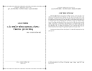 Giáo trình Các phân tích định lượng trong quản trị - PGS.TS. Bùi Tường Trí