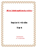Kinh nghiệm dạy và học Luyện từ và câu lớp 2 hiệu quả nhất