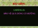 Bài giảng bảo vệ quá dòng có hướng: Chương 3 - Bảo vệ Rơ le