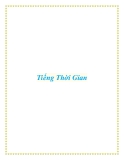 Truyện ngắn tình yêu: Tiếng Thời Gian