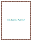 Cất Anh Vào Nỗi Nhớ