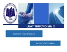Thuyết trình: Hợp đồng gia công