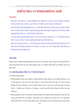 Kiểm tra vi sinh không khí