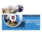 Bài giảng Áp dụng hải quan điện tử tại Việt Nam (chuẩn nhất)