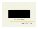 Bài giảng Quản lý chi tiêu công Nguyễn Hồng Thắng, UEH [mới nhất]