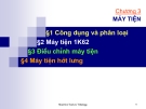 Bài giảng Máy công cụ Chương 3: ĐHBK TP.HCM (Đại học Bách Khoa TP.HCM)