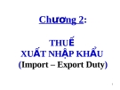 Bài giảng Thuế ứng dụng Chương 2: ThS. Văn Thị Quý (Chi tiết)