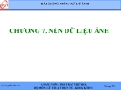 Bài giảng Xử lý ảnh Chương 7: Ths. Trần Thúy Hà (Chi Tiết)